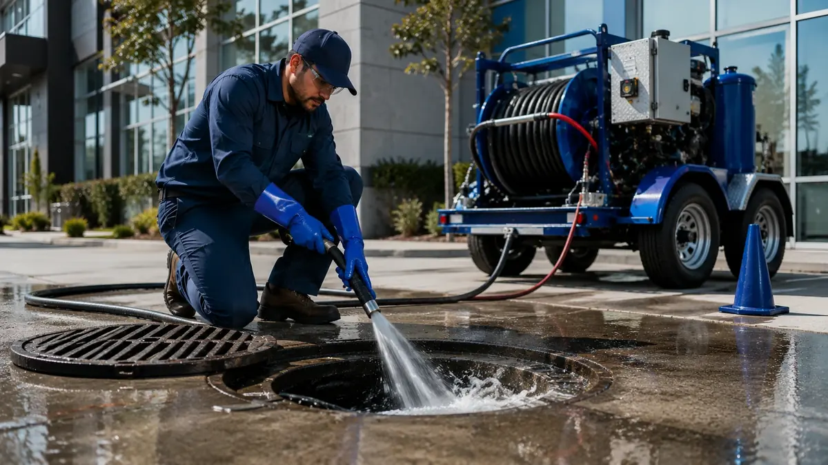 Commercial Hydro Jet Drain Cleaning in San Pablo